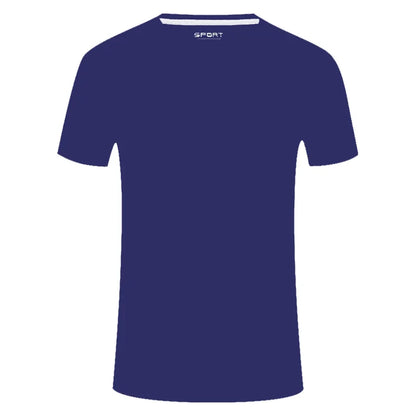 Herr Sport T-Shirt 2026 – Anpassningsbar Logotryck Brodyr Elastisk Quick Dry 9 Färger Asian S–4XL