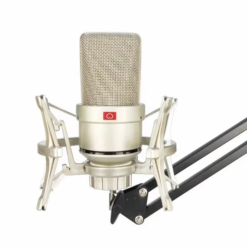 Professional Condenser Microphone Studio For PC Laptop Computer Mic Karaoke Singing Streaming Wired Mikrofon Mike Sound Microphn