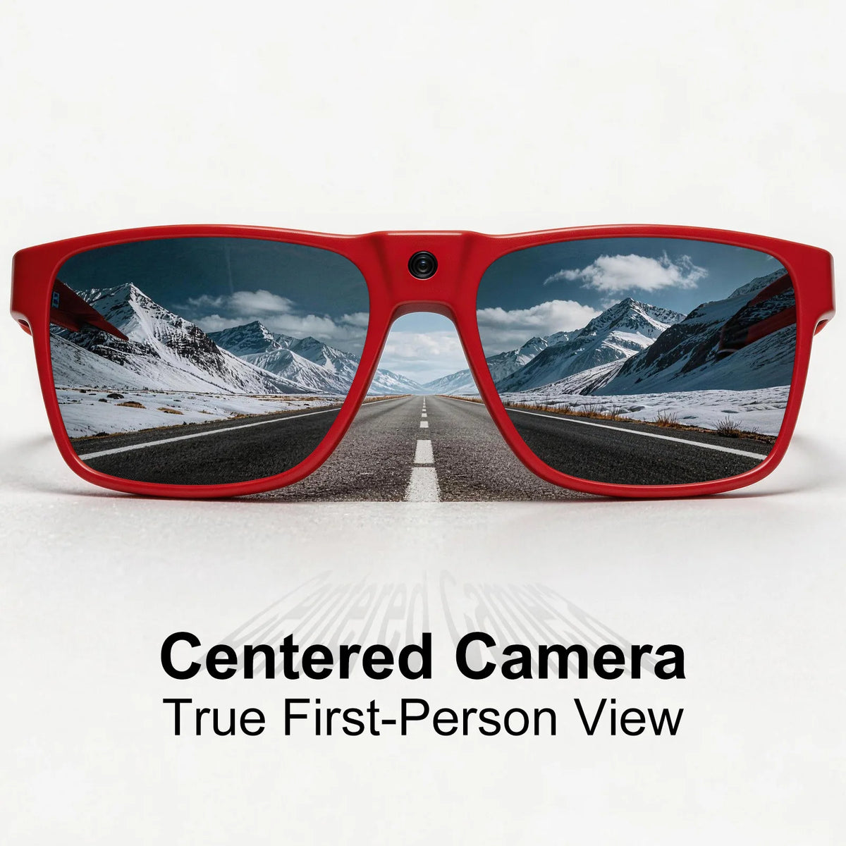 Intelligent AI Sunglasses HD with 800W Pixel Shooting and Camera for Recording Bluetooth Music Calling Outdoor Sports Shooting