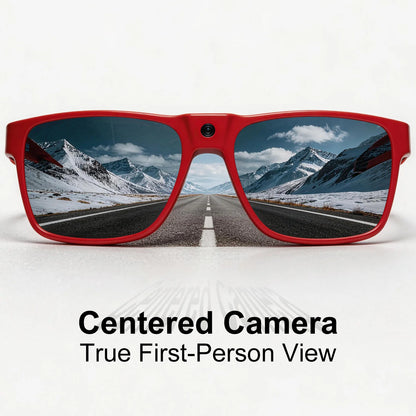 Intelligent AI Sunglasses HD with 800W Pixel Shooting and Camera for Recording Bluetooth Music Calling Outdoor Sports Shooting