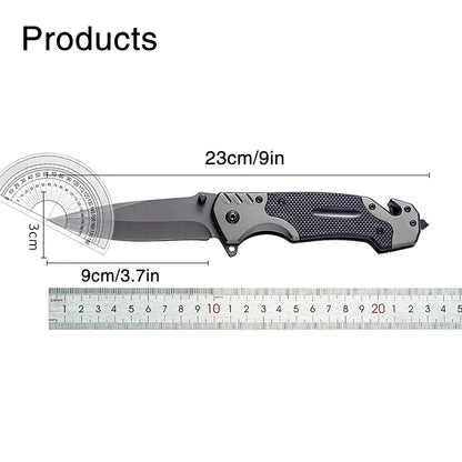 Outdoor Folding Knife - High Hardness Steel Blade, Sharp And Compact, Perfect For Carrying Around, Suitable For Camping And Surv