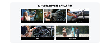 FLEXTAIL TINY SHOWER – Portabel Elektrisk Campingdusch, IPX7, 2500mAh, USB-C, 2 Lägen
