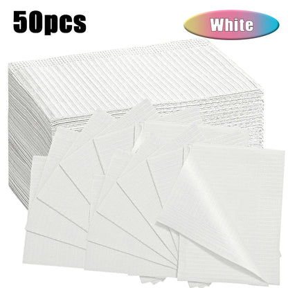100/50/5pcs Disposable Waterproof Tattoo Clean Pad Wipes Dental Piercing Bibs Waterproof Sheets Paper Tattoo Accessories