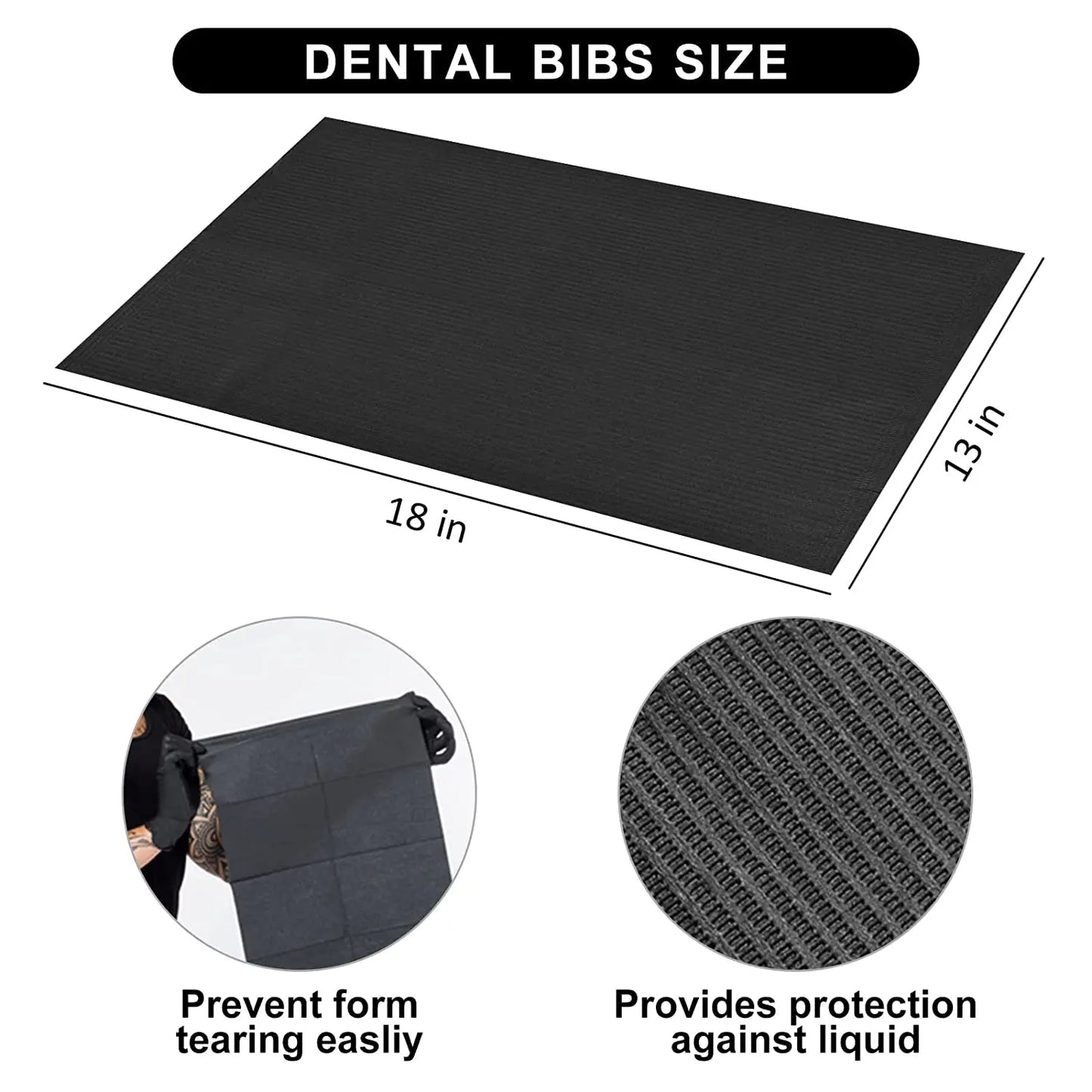 250/125/10pcs Tattoo Clean Pad Disposable Colorful Dental Bibs Tattoo Table Covers Cleaning Wipes Napkin Tattoo Accessories