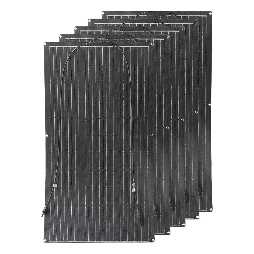 ETFE Solar Panel 18v 100w 200w 300w 400w Flexible Durable Waterproof Monocrystalline Solar Cell Solar Battery Charger