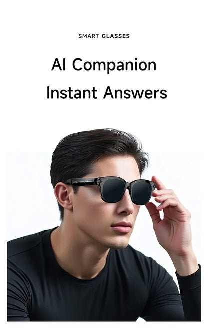 Xiaomi Smart AI Glasses 800W Shooting Camera HD Photo Video Voice Call Translation Waterproof Bluetooth AI Motorcycle Glasses