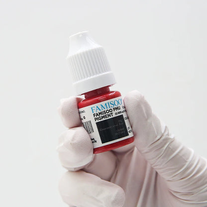 FAMISOO 5ML Permanent Makeup Pigment Tattoo Lips Tattoo Inks Eyebrows Eyeliners Pigments Microblading Pigment Tattoo Pigments