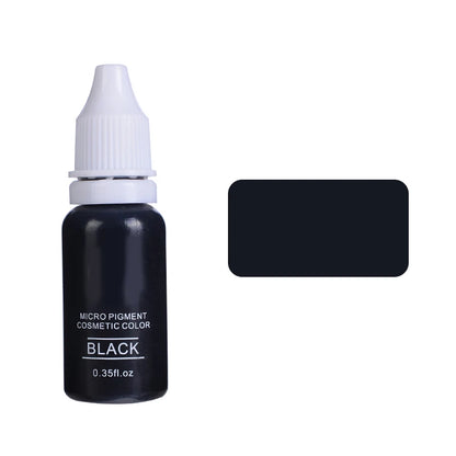 15ml Permanent Makeup Color Natural Eyebrow Dye Plant Tattoo Ink Microblading Pigments For Tattoos Eyebrow Lips Eyelash Set