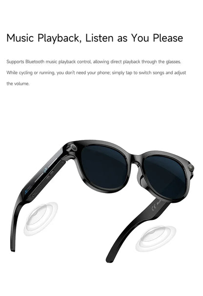 Xiaomi Smart AI Glasses 800W Shooting Camera HD Photo Video Voice Call Translation Waterproof Bluetooth AI Motorcycle Glasses