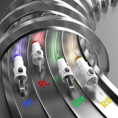 20Pcs POSEIDON V6 PRO MAX Tattoo Needles Disposable Safty Permanent Makeup Tattoo Cartridge Needles For Tattoo Machine