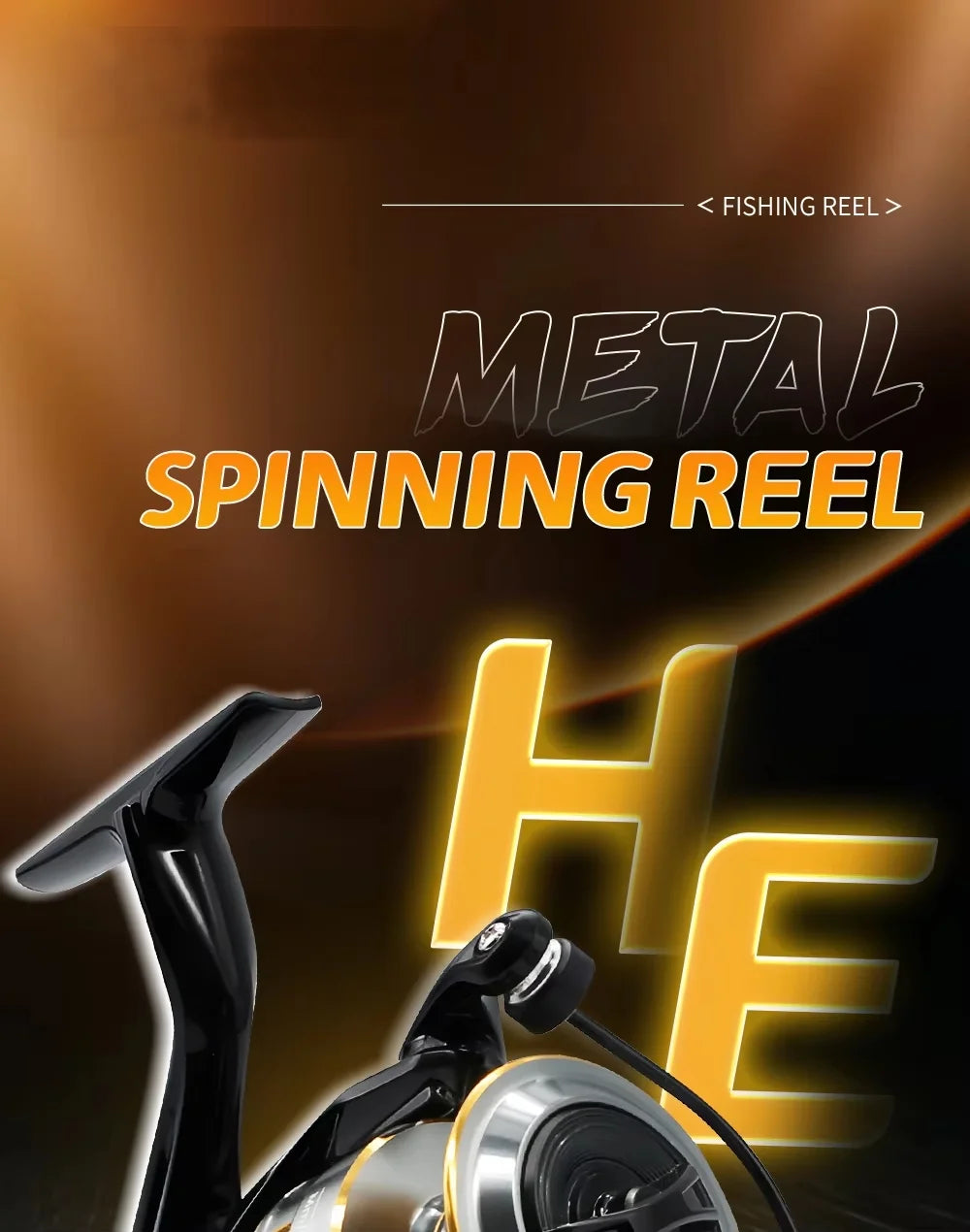 Spinning Reels Ultralight Metal 5.2:1 Gear Ratio 1000-7000 Saltwater Or Freshwater Big Max Drag Fishing Reels