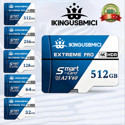 EVO PLUS Pro 512GB Endurance 256GB A2 U3 4K Micro SD 128GB Micro SD Card SD/TF Flash Card U3 A2 64GB 512GB Memory Card
