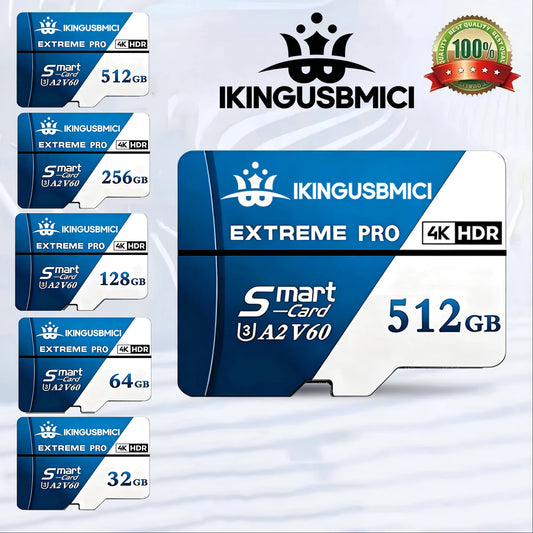 EVO PLUS Pro 512GB Endurance 256GB A2 U3 4K Micro SD 128GB Minneskort