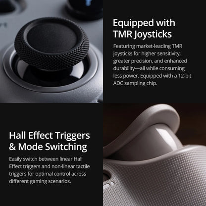 8BitDo Pro 3 Bluetooth Game Controller Wireless Gamepad with TMR Joysticks for NS Nintendo Switch 2, PC Windows, ANDROID, iOS