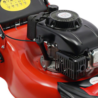 Bensindriven gräsklippare 140cc 4-taktsmotor 51 cm klippbredd