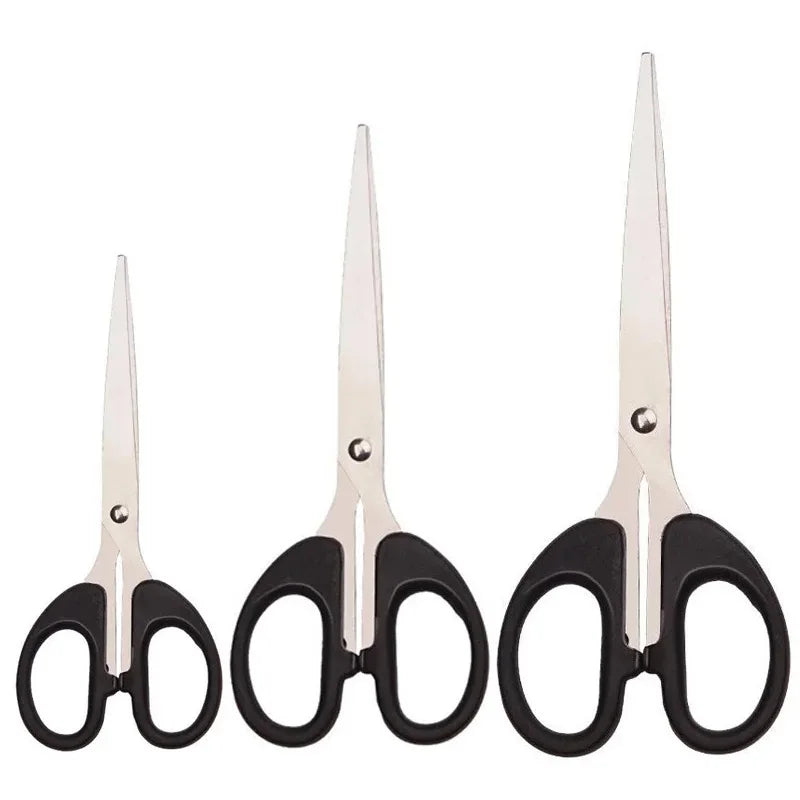 2/3Pcs New Office Scissors Student DIY Handcraft Paper Cutting Knife Home Art Stainless Steel Children's Scissors Office Supply