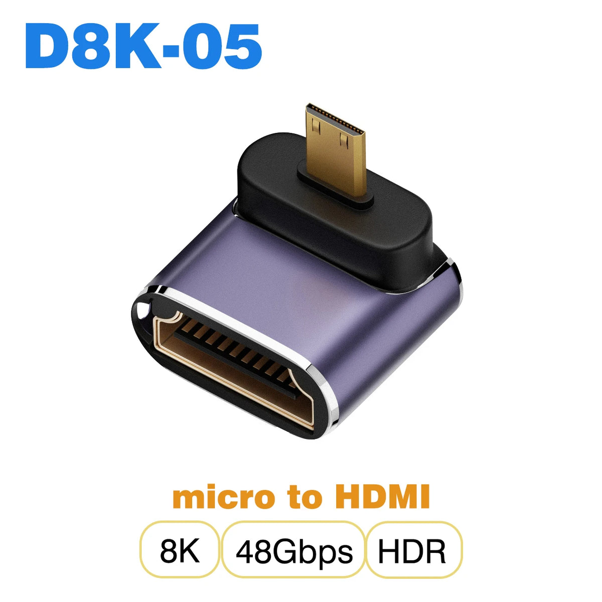 HDMI-förlängningsadapter hona till hona – 4K och 1080p