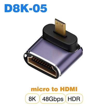 HDMI-förlängningsadapter hona till hona – 4K och 1080p