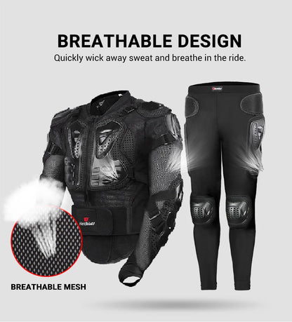 HEROBIKER Motorcycle Jacket Men Body Armor Motorcycle Armor Moto Motocross Racing Jacket Riding Motorbike Moto Protection  S-5XL