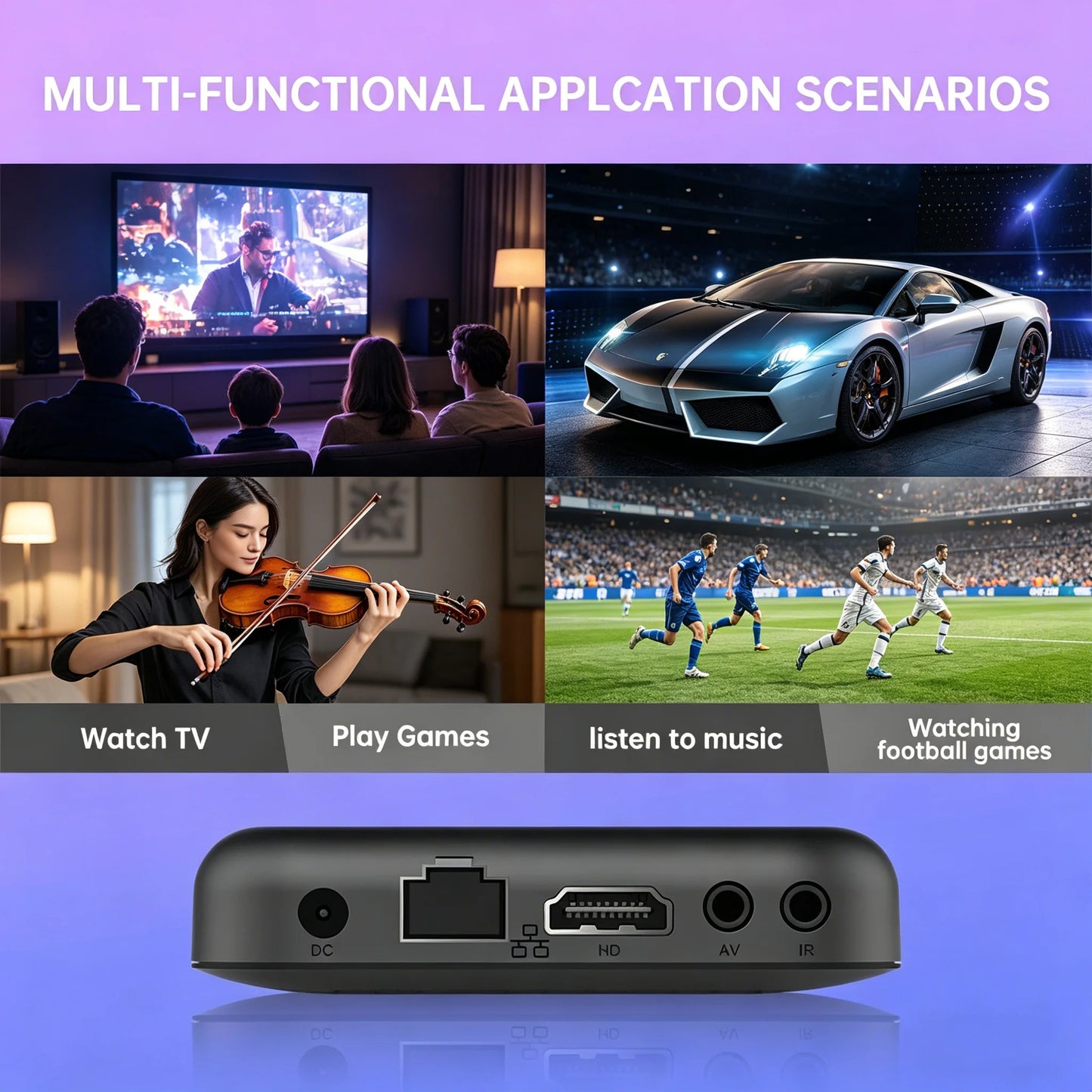New 2026 Global Android 14.0 TV Box R69-1 Support 4K RK3518 Bluetooth 5.0 WIFI 6 RAM 8GB ROM 128GB Multi Language Smart TV BOX
