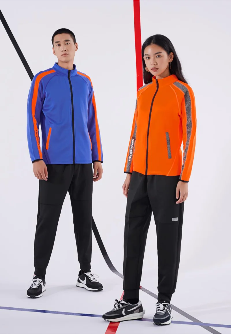 Customized Casual Sports Cardigan Jacket with Printable Embroidered Logo for Men's and Women's Outdoor Fashion tops
