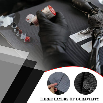 250/125/10pcs Tattoo Clean Pad Disposable Colorful Dental Bibs Tattoo Table Covers Cleaning Wipes Napkin Tattoo Accessories