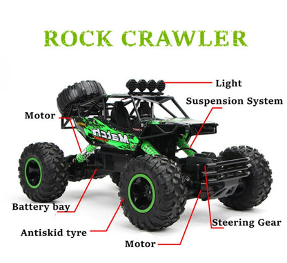 1:12 4WD RC Bil 2.4G Radiostyrd Terrängbil