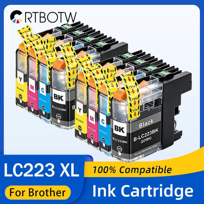 LC223 För Brother Bläckpatron LC 223 XL Kompatibel DCP-J562DW J4120DW MFC-J480DW J680DW J880DW