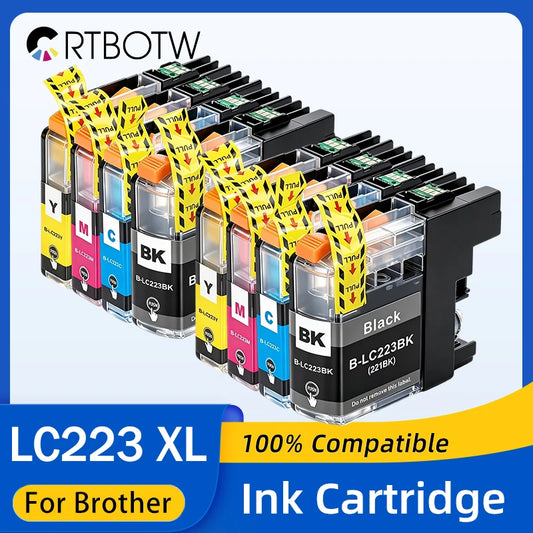 LC223 För Brother Bläckpatron LC 223 XL Kompatibel DCP-J562DW J4120DW MFC-J480DW J680DW J880DW