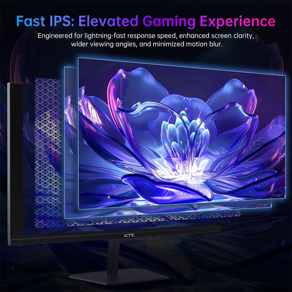 KTC H24F8 Gaming Monitor 23,8" – Fast IPS 180Hz 1ms HDR10 FreeSync 99% sRGB VESA EU-lager