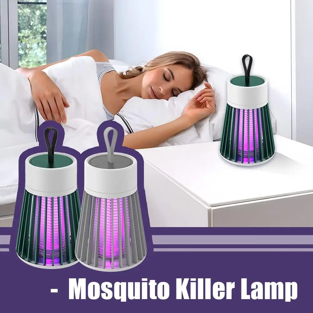 Mosquito Killer Lamp LED Bug Zapper Indoor Outdoor Rechargeable Pest Control Lamp Electronic Mosquito Trap Zapper Insect Killer