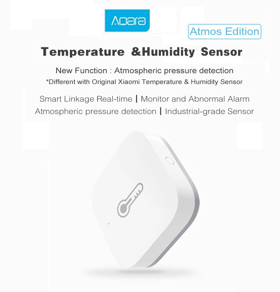 Aqara Temperature Sensor Zigbee Smart Air Pressure Humidity Environment Sensor Wireless Smart Control For Xiaomi Mi home APP
