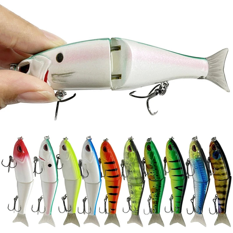 11.5cm 18.5g Balam Glide Bait Swimbait Joint Giant Pike Bass Fishing Lure Hard Bait Catfish Saltwater Lures Leurre De Pêche