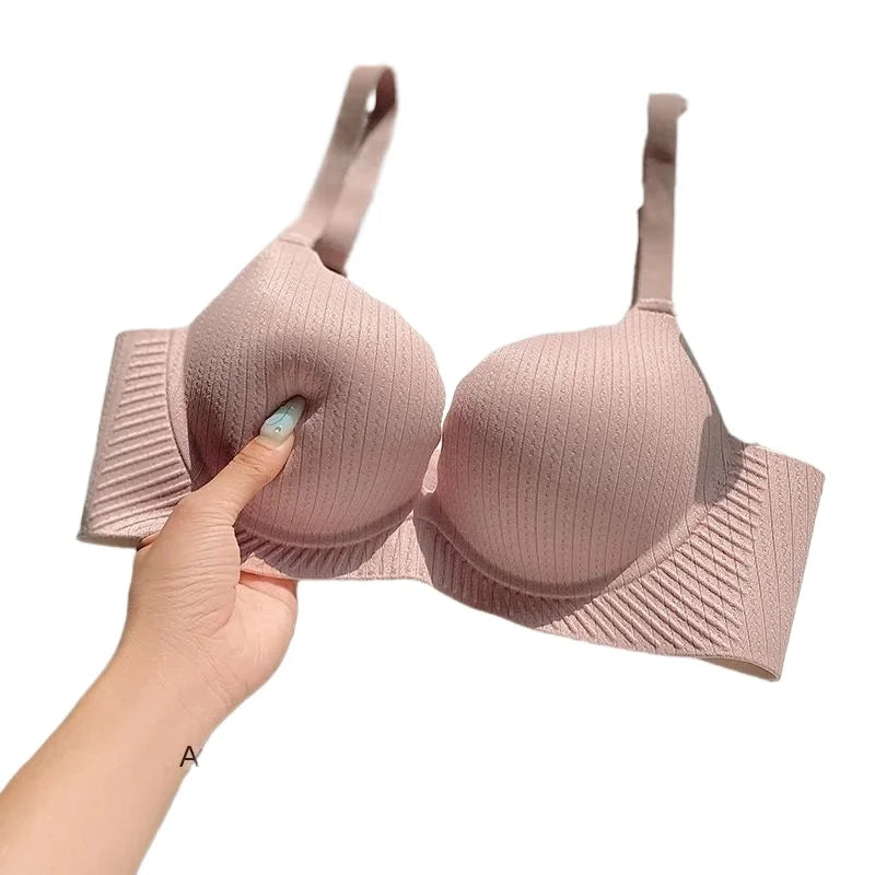 2026 New Push Up Bra for Small Chest  Ultra Thick 6CM Padded No Steel Ring Comfortable & Sexy Lift Lingerie for Flat Chest Women