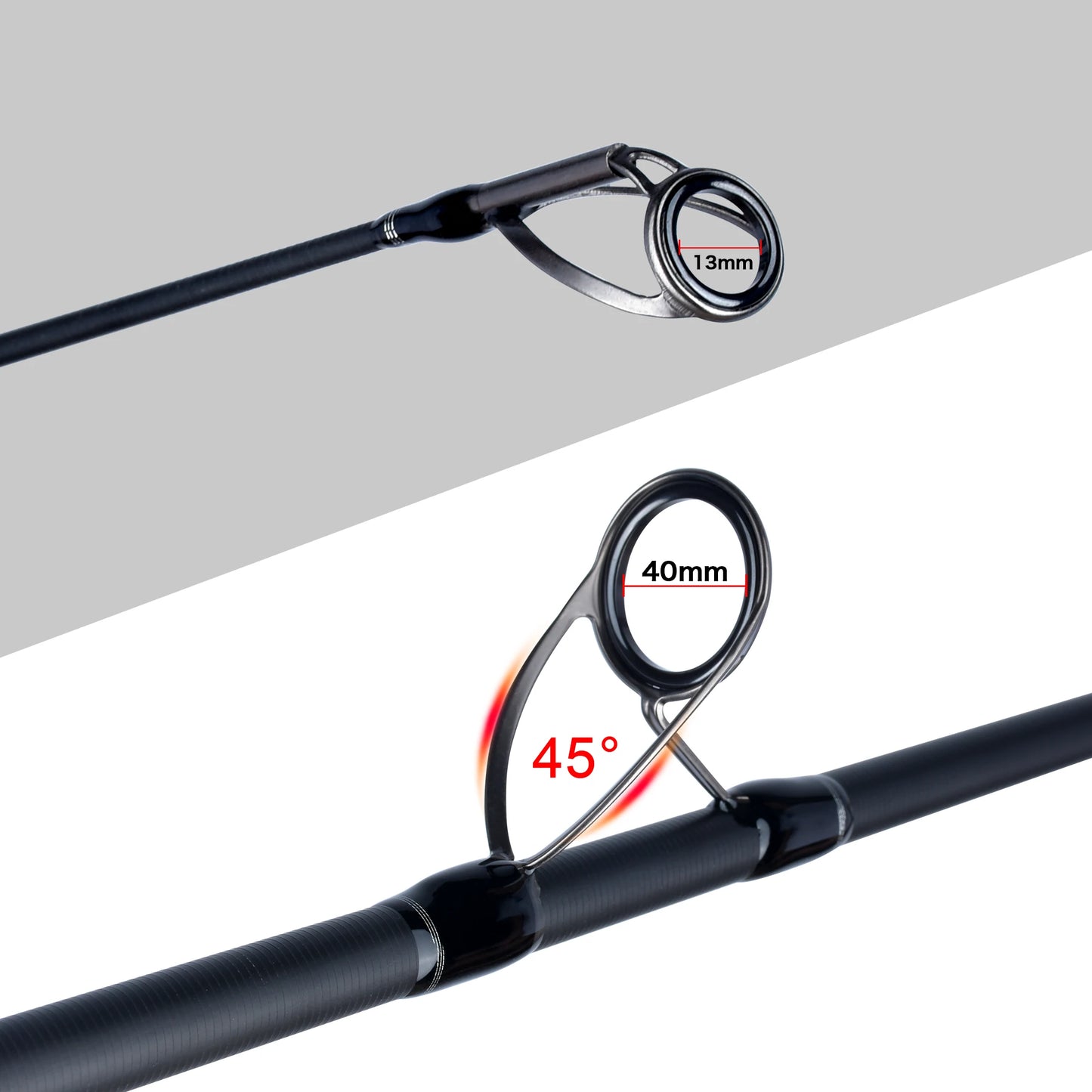 BIUTIFU BIGFISH Carp Surfcasting Rock Fishing Rod 3.0/3.6/3.9/4.2/4.5m T800Carbon 3.5lb Shore Casting 40-200g Spinning Hard Pole