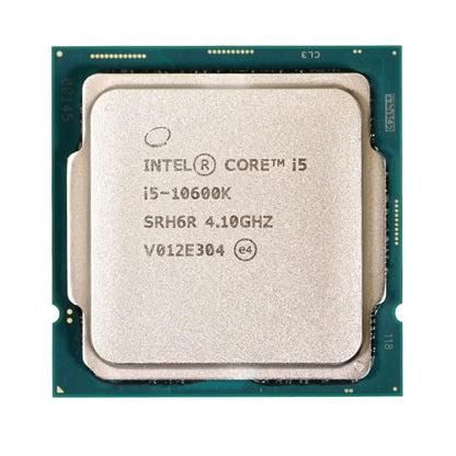 Intel Core i5 10600K Box CPU Processor i5 10th Gen Series 4.1GHz 6-Core 12-Thread L3 12MB 125W LGA 1200