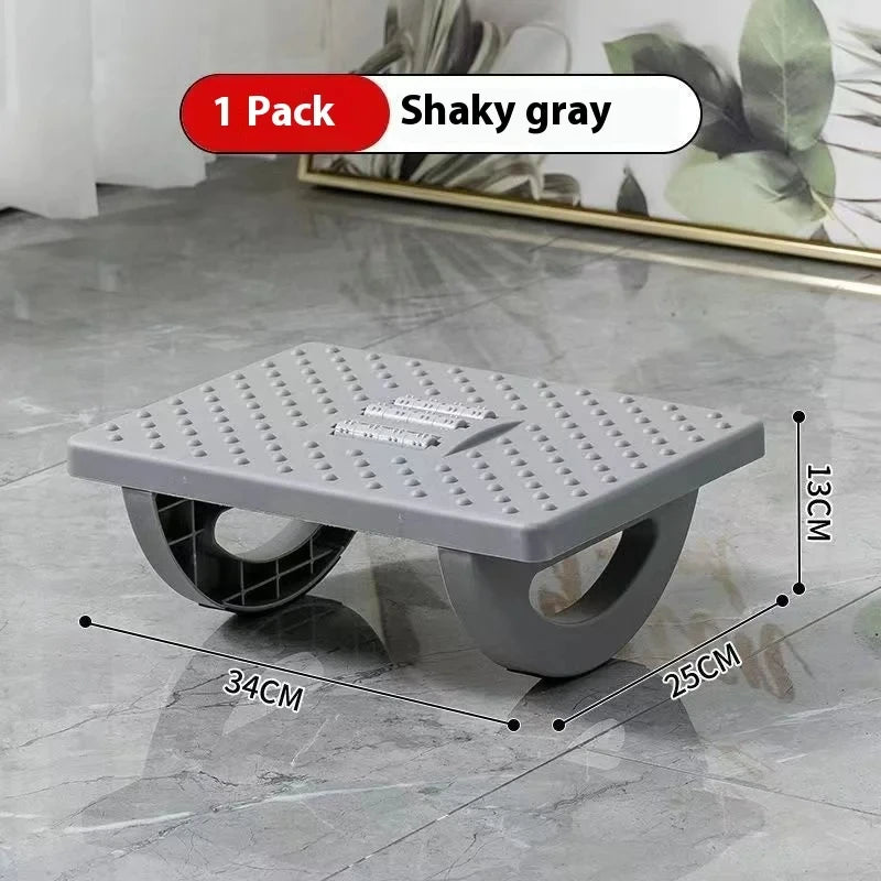 2026 Portable Foot Rest Under Desk Ergonomic Foot Stool With Massage Rollers For Home Office Comfort