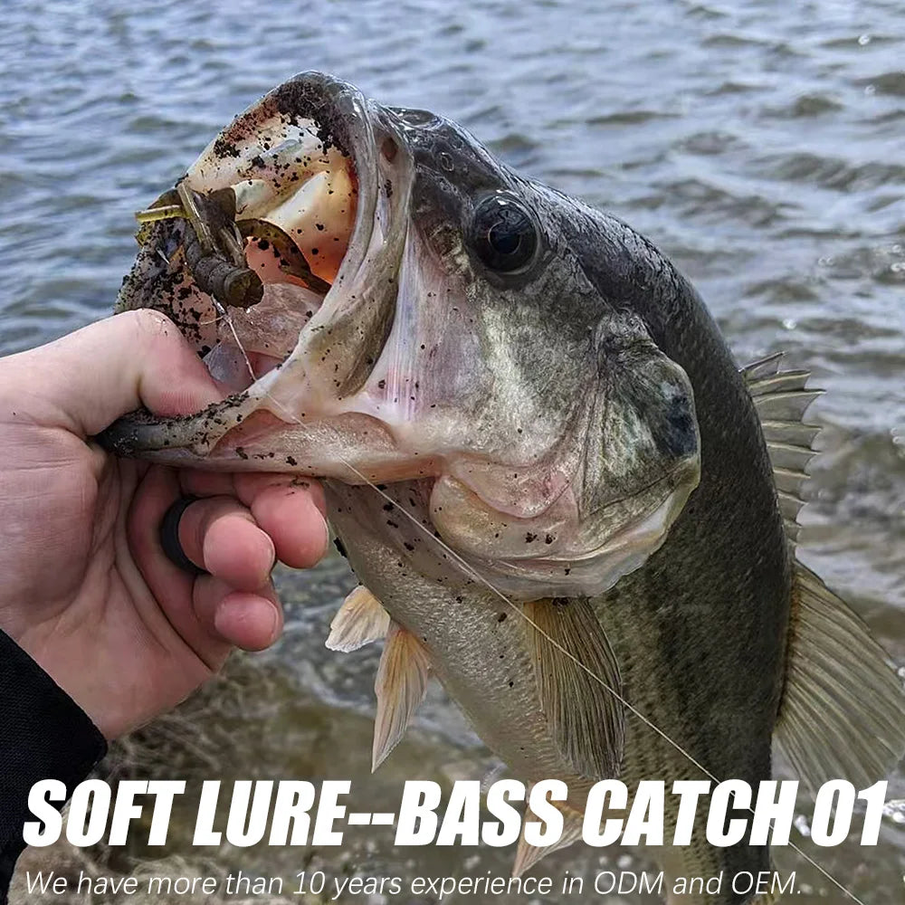 PEAK 6pcs Craws Soft Lures Soft Lure Fishing Lures Shrimp Lobster Soft Plastic Lure Fishing Lures