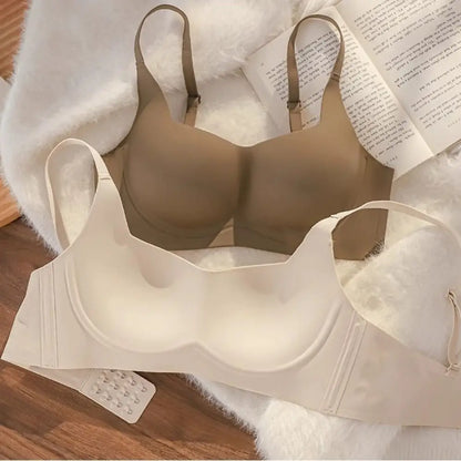 Fashion Shockproof Seamless Bra Anti-sagging Underwear Bralette for Women Intimates Push Up Bra Girl