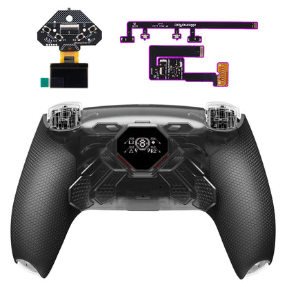 eXtremeRate SPARK Remap Kit för PS5 BDM-030/040/050/060 – 4 Bakre Knappar OLED Trigger Stop 8 Profiler, 6 Färger