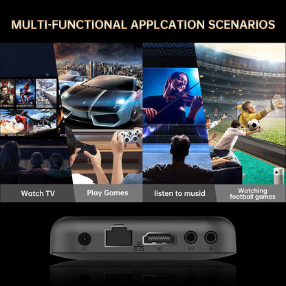 New 2026 Global Android 14.0 TV Box R69-1 Support 4K RK3518 Bluetooth 5.0 WIFI 6 RAM 8GB ROM 128GB Multi Language Smart TV BOX