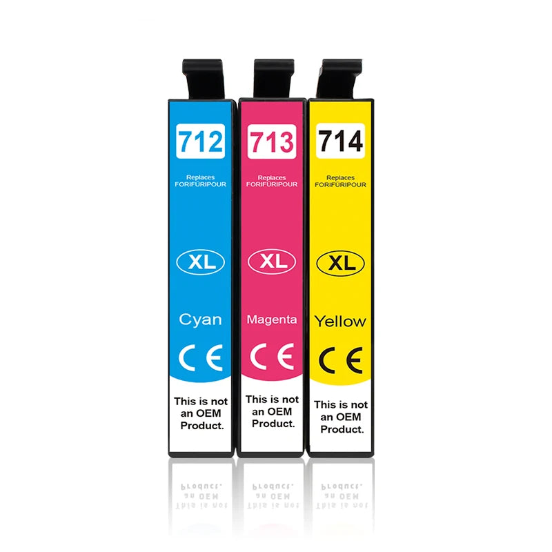 InkGarden T0711 Bläckpatron för Epson Stylus SX110 SX215 SX218 SX400 SX405 SX410 SX415 SX510W SX515W DX7400 Skrivare