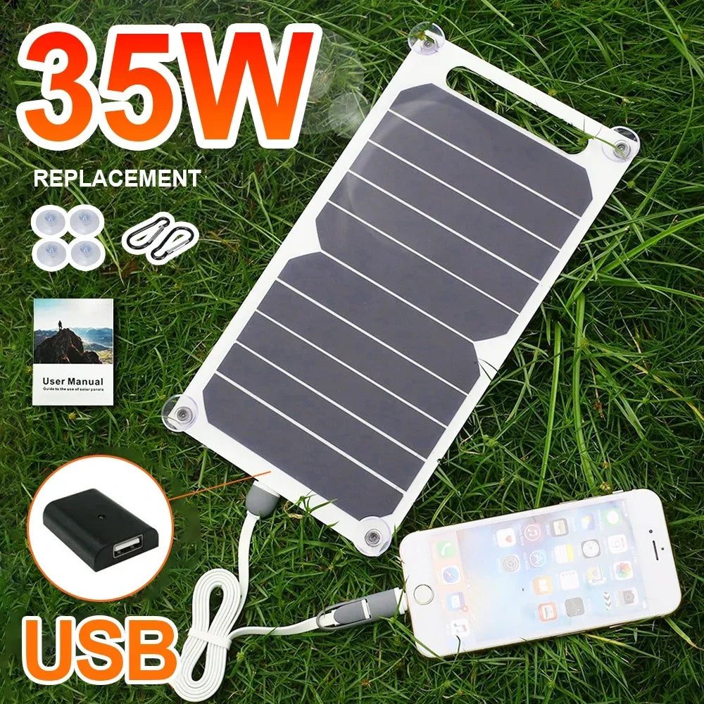 Soecopo Flexibel Solpanel 5V USB – Monokristallin 21,8% CE RoHS Powerbank Mobil Camping Husbil 300×145mm