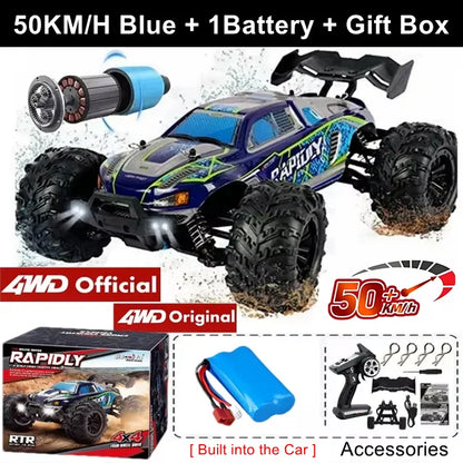 4WD radiostyrd bil i skala 1:16 med 4 kanaler