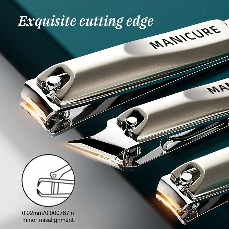 10/5/1pcs Professional Manicure And Pedicure Kit  Includes Nail Clipper Nail File And Ear Pick Portable Storage Case Tool