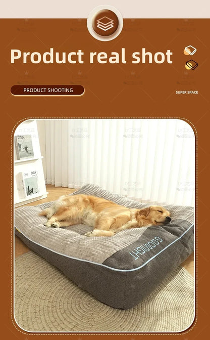 Winter Dogs Cats Bed Mat Large Dog Mat Warm Pet Nest Kennel for Small Medium Large Puppy Kitten Plus Size Sleeping Mattress