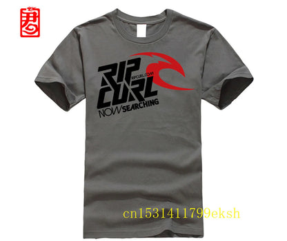 rip shirt curl skateboard skateboard 80s T Shirt Men's O Neck Short SLeeve Sleeve Clothes
