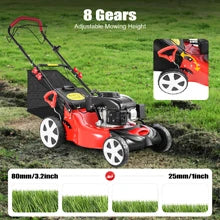 Bensindriven gräsklippare 140cc 4-taktsmotor 51 cm klippbredd