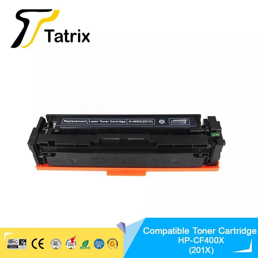 Kompatibla HP 201X-tonerkassetter CF400X–CF403X