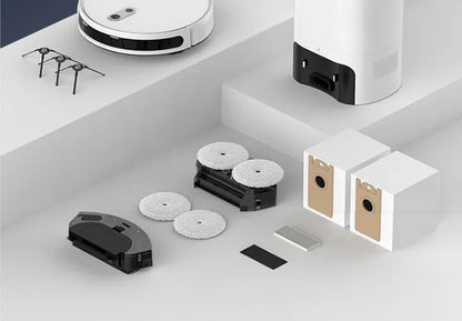 Arnagar S10 Robot Vacuum Cleaner Auto Empty Dust Collection Sweep Mop 12000Pa 5200mAh Low Noise APP Control for home cleanning